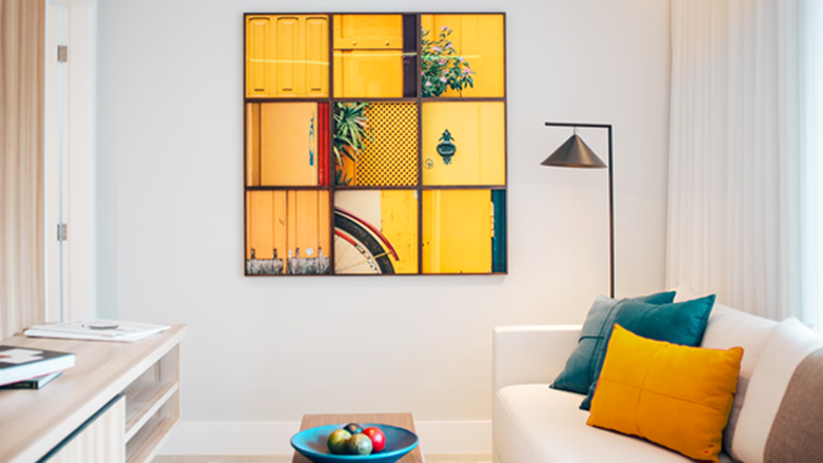 Minimalist living space?>