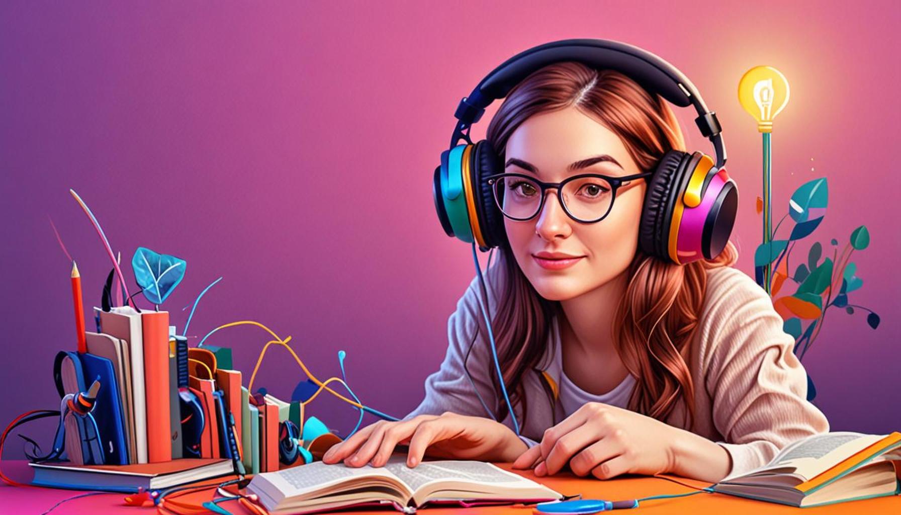 How the use of podcasts and audiobooks can enrich self-learning of skills