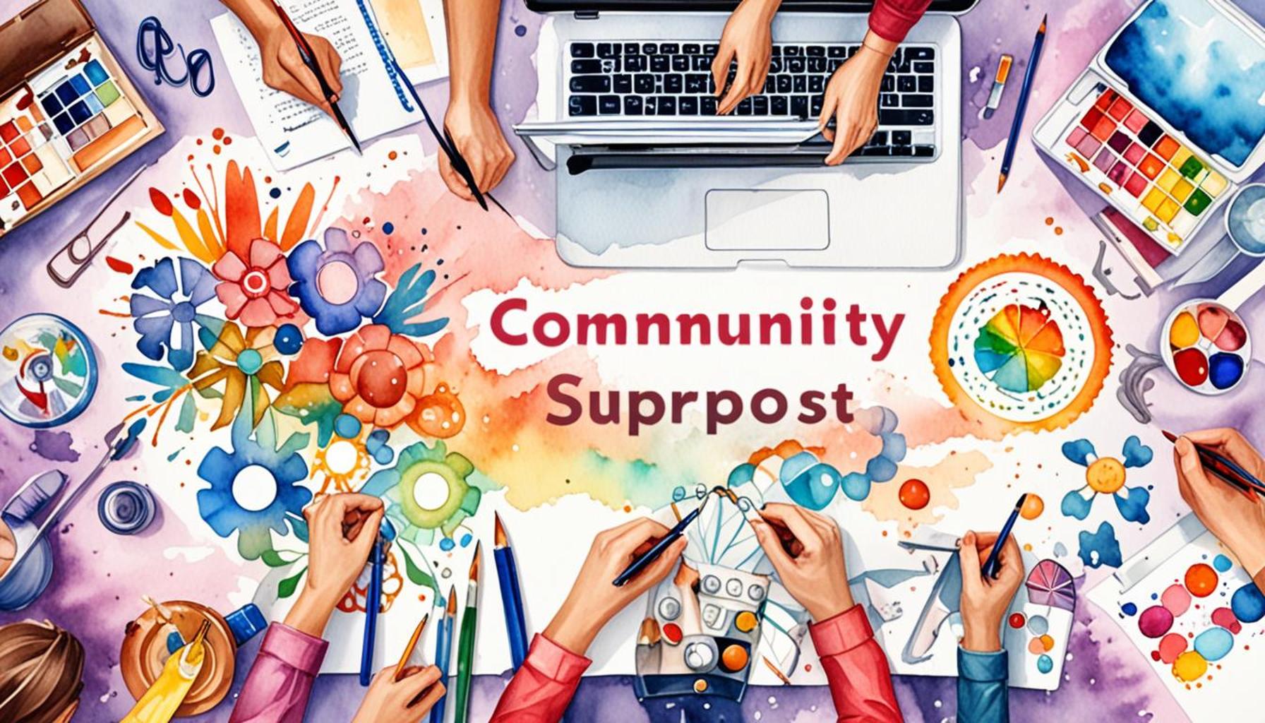 The importance of community support in analyzing the progress of autonomously learned skills