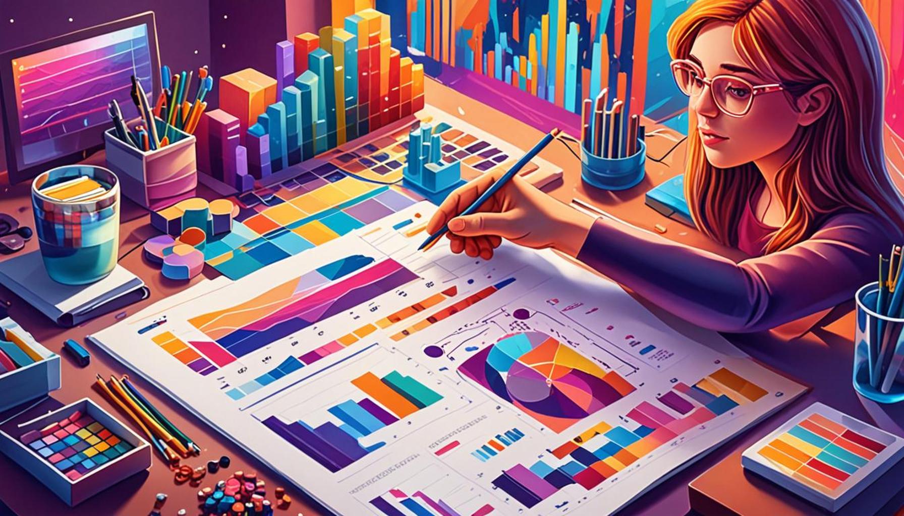 The importance of data visualization in assessing progress in self-acquired skills